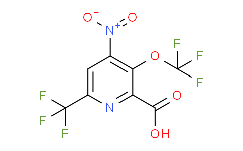 4-Nitro-3-(trifluoromethoxy)-6-(trifluoromethyl)pyridine-2-carboxylic acid