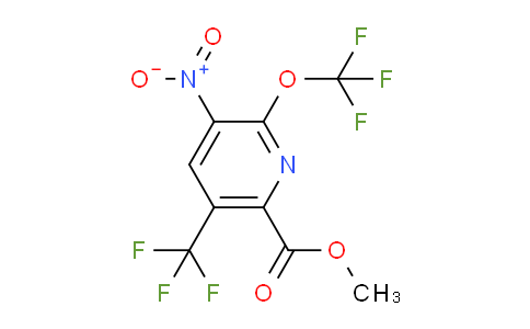 AM69646 | 1361775-03-2 | Methyl 3-nitro-2-(trifluoromethoxy)-5-(trifluoromethyl)pyridine-6-carboxylate
