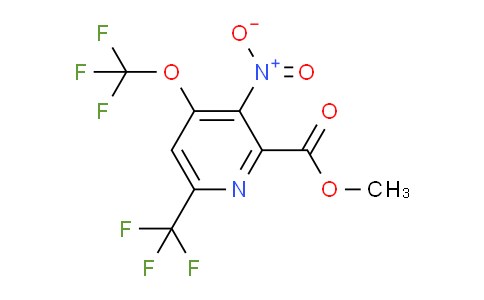 AM69675 | 1361889-23-7 | Methyl 3-nitro-4-(trifluoromethoxy)-6-(trifluoromethyl)pyridine-2-carboxylate