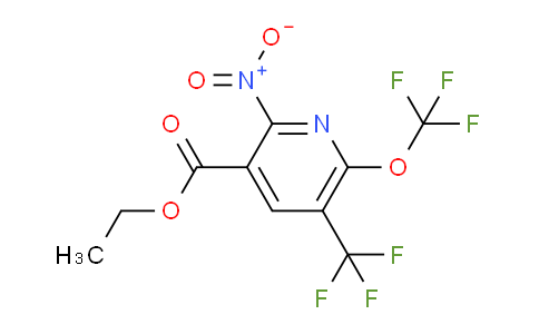 AM69694 | 1361889-41-9 | Ethyl 2-nitro-6-(trifluoromethoxy)-5-(trifluoromethyl)pyridine-3-carboxylate