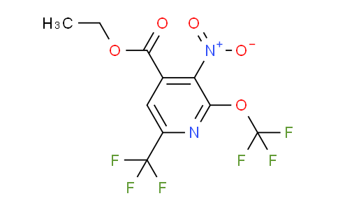 AM69701 | 1361781-10-3 | Ethyl 3-nitro-2-(trifluoromethoxy)-6-(trifluoromethyl)pyridine-4-carboxylate
