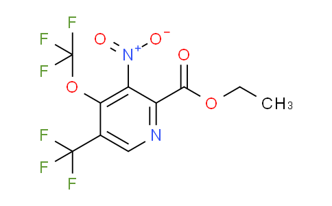 AM69708 | 1361792-39-3 | Ethyl 3-nitro-4-(trifluoromethoxy)-5-(trifluoromethyl)pyridine-2-carboxylate