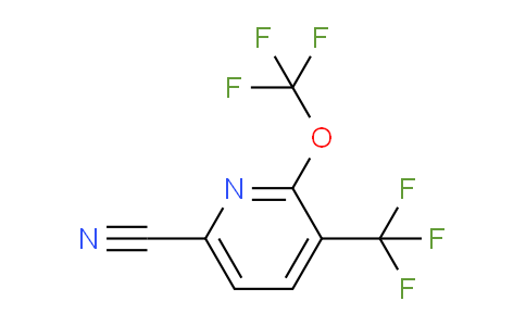 AM69711 | 1361774-33-5 | 6-Cyano-2-(trifluoromethoxy)-3-(trifluoromethyl)pyridine