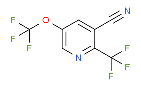 3-Cyano-5-(trifluoromethoxy)-2-(trifluoromethyl)pyridine