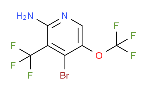 AM69729 | 1803535-46-7 | 2-Amino-4-bromo-5-(trifluoromethoxy)-3-(trifluoromethyl)pyridine