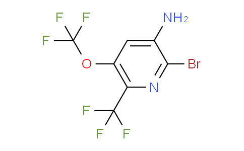 AM69735 | 1803441-34-0 | 3-Amino-2-bromo-5-(trifluoromethoxy)-6-(trifluoromethyl)pyridine