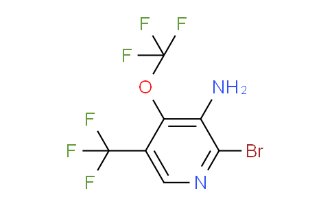 AM69737 | 1803925-31-6 | 3-Amino-2-bromo-4-(trifluoromethoxy)-5-(trifluoromethyl)pyridine