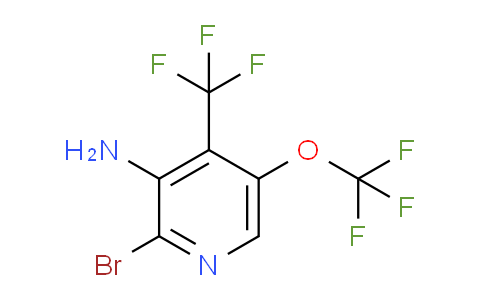 AM69738 | 1805932-41-5 | 3-Amino-2-bromo-5-(trifluoromethoxy)-4-(trifluoromethyl)pyridine