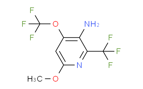 AM69740 | 1804387-32-3 | 3-Amino-6-methoxy-4-(trifluoromethoxy)-2-(trifluoromethyl)pyridine