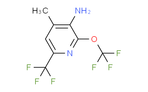 AM69761 | 1804592-98-0 | 3-Amino-4-methyl-2-(trifluoromethoxy)-6-(trifluoromethyl)pyridine