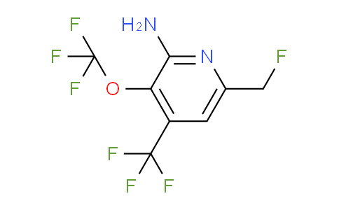 AM69770 | 1806107-06-1 | 2-Amino-6-(fluoromethyl)-3-(trifluoromethoxy)-4-(trifluoromethyl)pyridine