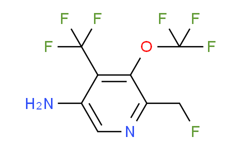 AM69777 | 1804021-32-6 | 5-Amino-2-(fluoromethyl)-3-(trifluoromethoxy)-4-(trifluoromethyl)pyridine