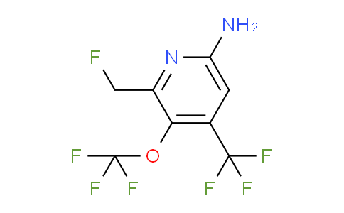 AM69778 | 1806107-18-5 | 6-Amino-2-(fluoromethyl)-3-(trifluoromethoxy)-4-(trifluoromethyl)pyridine