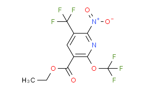 AM69782 | 1361834-75-4 | Ethyl 2-nitro-6-(trifluoromethoxy)-3-(trifluoromethyl)pyridine-5-carboxylate