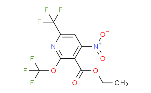 AM69789 | 1361922-69-1 | Ethyl 4-nitro-2-(trifluoromethoxy)-6-(trifluoromethyl)pyridine-3-carboxylate