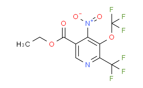 AM69790 | 1361733-57-4 | Ethyl 4-nitro-3-(trifluoromethoxy)-2-(trifluoromethyl)pyridine-5-carboxylate