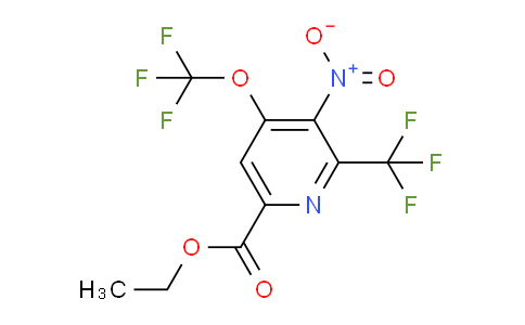 AM69791 | 1361889-38-4 | Ethyl 3-nitro-4-(trifluoromethoxy)-2-(trifluoromethyl)pyridine-6-carboxylate