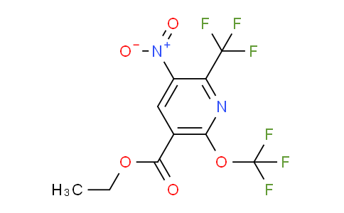 AM69799 | 1361915-22-1 | Ethyl 3-nitro-6-(trifluoromethoxy)-2-(trifluoromethyl)pyridine-5-carboxylate