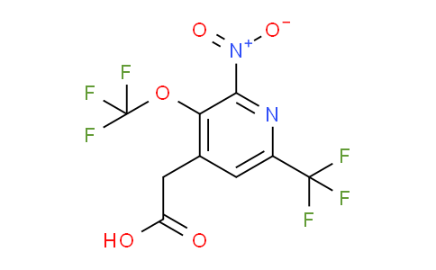 AM69802 | 1361788-12-6 | 2-Nitro-3-(trifluoromethoxy)-6-(trifluoromethyl)pyridine-4-acetic acid
