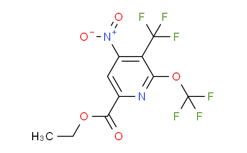 AM69803 | 1361834-79-8 | Ethyl 4-nitro-2-(trifluoromethoxy)-3-(trifluoromethyl)pyridine-6-carboxylate