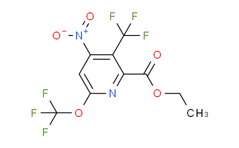 AM69804 | 1361817-88-0 | Ethyl 4-nitro-6-(trifluoromethoxy)-3-(trifluoromethyl)pyridine-2-carboxylate