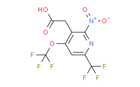 AM69806 | 1361818-00-9 | 2-Nitro-4-(trifluoromethoxy)-6-(trifluoromethyl)pyridine-3-acetic acid