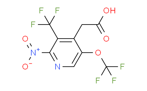 AM69808 | 1361903-23-2 | 2-Nitro-5-(trifluoromethoxy)-3-(trifluoromethyl)pyridine-4-acetic acid