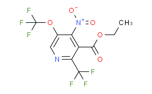 AM69813 | 1361792-57-5 | Ethyl 4-nitro-5-(trifluoromethoxy)-2-(trifluoromethyl)pyridine-3-carboxylate