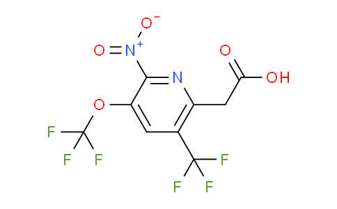 AM69818 | 1361922-82-8 | 2-Nitro-3-(trifluoromethoxy)-5-(trifluoromethyl)pyridine-6-acetic acid