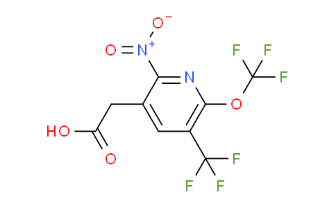 AM69820 | 1361818-05-4 | 2-Nitro-6-(trifluoromethoxy)-5-(trifluoromethyl)pyridine-3-acetic acid