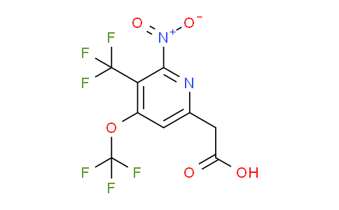 AM69821 | 1361775-20-3 | 2-Nitro-4-(trifluoromethoxy)-3-(trifluoromethyl)pyridine-6-acetic acid