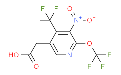 AM69822 | 1361752-91-1 | 3-Nitro-2-(trifluoromethoxy)-4-(trifluoromethyl)pyridine-5-acetic acid