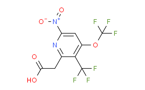 AM69823 | 1361915-33-4 | 6-Nitro-4-(trifluoromethoxy)-3-(trifluoromethyl)pyridine-2-acetic acid