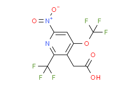 AM69824 | 1361889-52-2 | 6-Nitro-4-(trifluoromethoxy)-2-(trifluoromethyl)pyridine-3-acetic acid