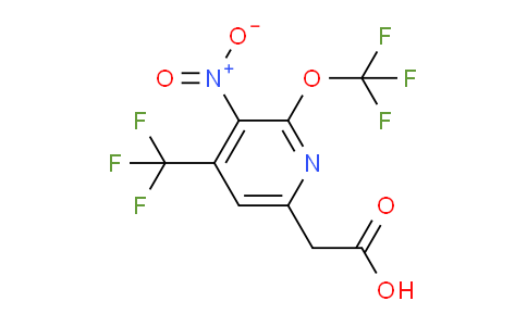 AM69831 | 1361923-34-3 | 3-Nitro-2-(trifluoromethoxy)-4-(trifluoromethyl)pyridine-6-acetic acid