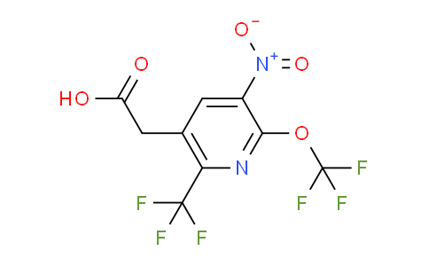 AM69835 | 1361792-80-4 | 3-Nitro-2-(trifluoromethoxy)-6-(trifluoromethyl)pyridine-5-acetic acid