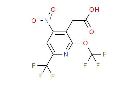 AM69848 | 1361889-71-5 | 4-Nitro-2-(trifluoromethoxy)-6-(trifluoromethyl)pyridine-3-acetic acid