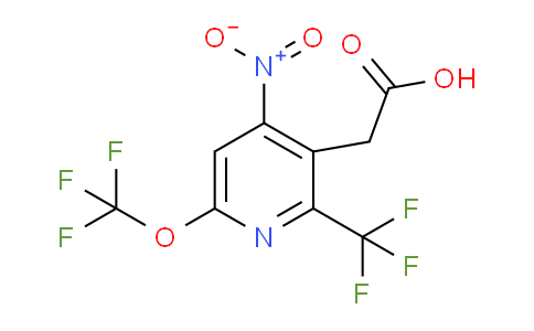 AM69850 | 1361923-43-4 | 4-Nitro-6-(trifluoromethoxy)-2-(trifluoromethyl)pyridine-3-acetic acid