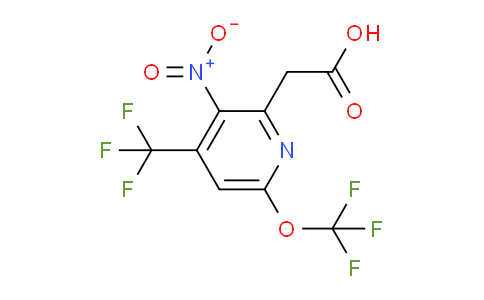 AM69859 | 1361922-95-3 | 3-Nitro-6-(trifluoromethoxy)-4-(trifluoromethyl)pyridine-2-acetic acid