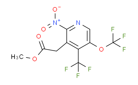 AM69869 | 1361775-39-4 | Methyl 2-nitro-5-(trifluoromethoxy)-4-(trifluoromethyl)pyridine-3-acetate
