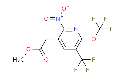 AM69875 | 1361806-38-3 | Methyl 2-nitro-6-(trifluoromethoxy)-5-(trifluoromethyl)pyridine-3-acetate