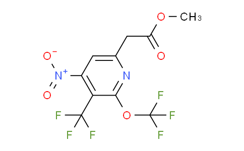 AM69900 | 1361923-10-5 | Methyl 4-nitro-2-(trifluoromethoxy)-3-(trifluoromethyl)pyridine-6-acetate