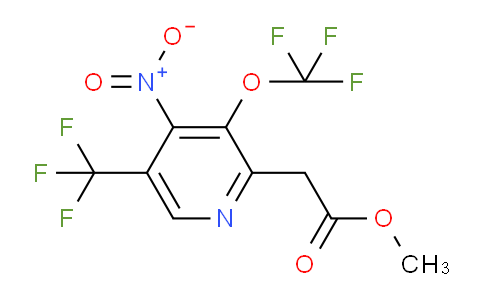 AM69905 | 1361835-20-2 | Methyl 4-nitro-3-(trifluoromethoxy)-5-(trifluoromethyl)pyridine-2-acetate