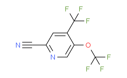 2-Cyano-5-(trifluoromethoxy)-4-(trifluoromethyl)pyridine