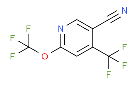 5-Cyano-2-(trifluoromethoxy)-4-(trifluoromethyl)pyridine