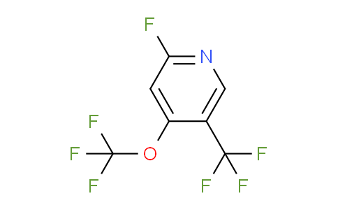 2-Fluoro-4-(trifluoromethoxy)-5-(trifluoromethyl)pyridine