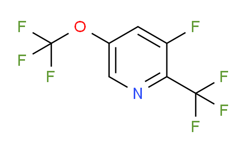 3-Fluoro-5-(trifluoromethoxy)-2-(trifluoromethyl)pyridine