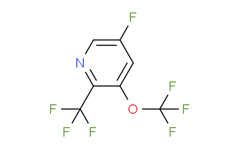 5-Fluoro-3-(trifluoromethoxy)-2-(trifluoromethyl)pyridine