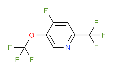 4-Fluoro-5-(trifluoromethoxy)-2-(trifluoromethyl)pyridine