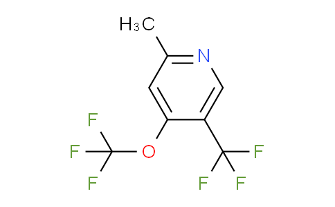2-Methyl-4-(trifluoromethoxy)-5-(trifluoromethyl)pyridine